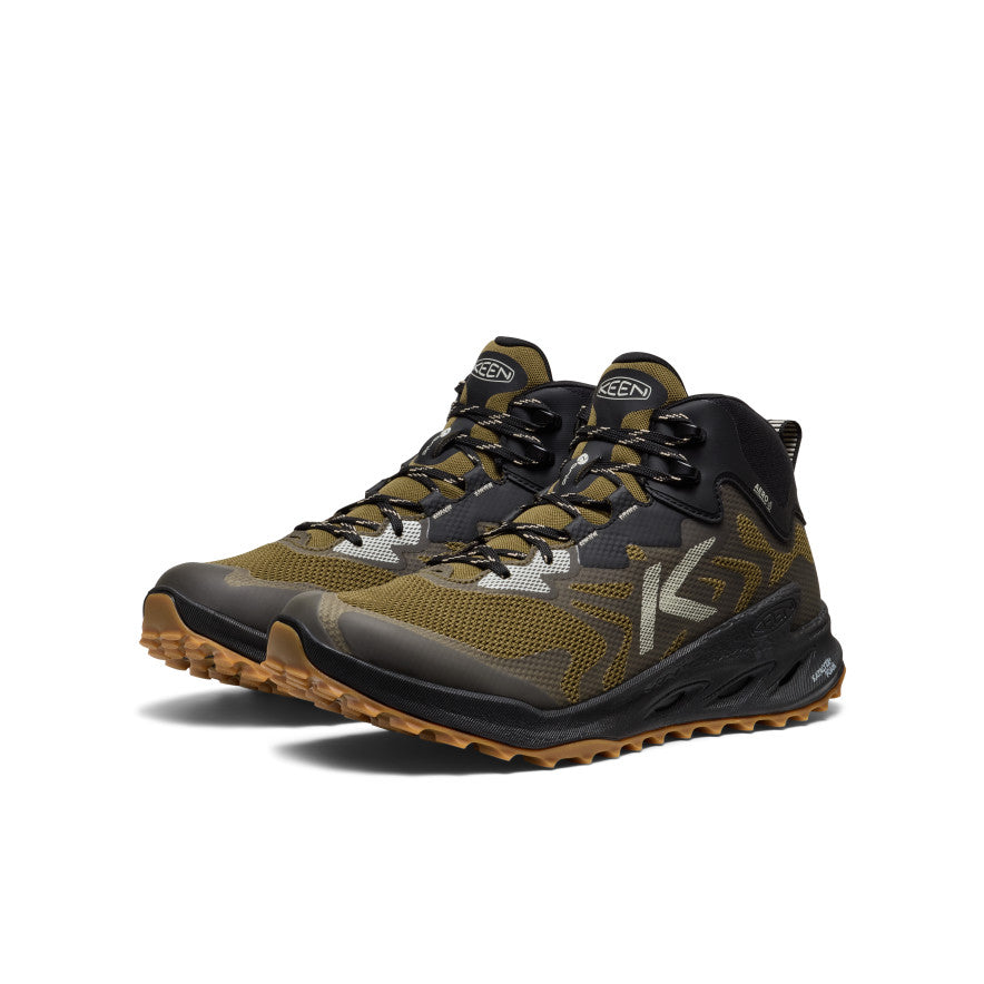 Men's Zionic NXT Waterproof Hiking Boot Dark Olive/Black / Keen Sale
