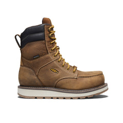 Men's Cincinnati 8" Waterproof Boot (Carbon Toe) Belgian/Sandshell | Keen Discount