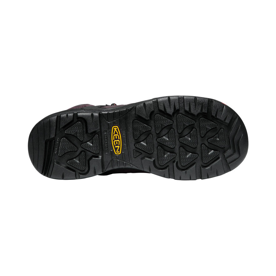 Men's Dover 8" Waterproof Boot (Carbon Toe) Dark Earth/Black | Keen Outlet