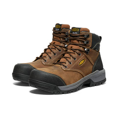 Men's Evanston 6" Waterproof Boot (Carbon Toe) Bison/Black / Keen For sale