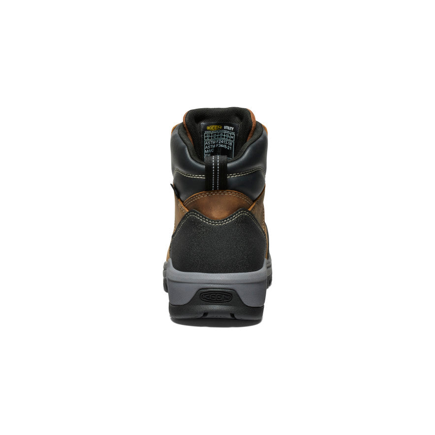 Men's Evanston 6" Waterproof Boot (Carbon Toe) Bison/Black / Keen For sale