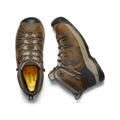 Men's Flint II Waterproof Mid (Soft Toe) Black Olive/Brindle | Kenn On Sale