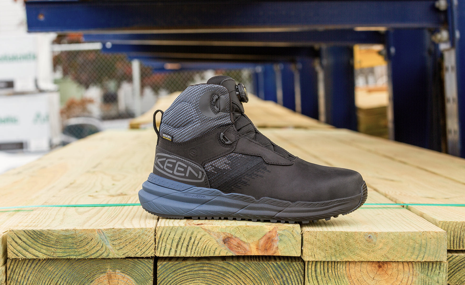 Men's Snapline RF Waterproof Boot (Carbon Toe) Vintage Indigo/Black | Kenn On Sale