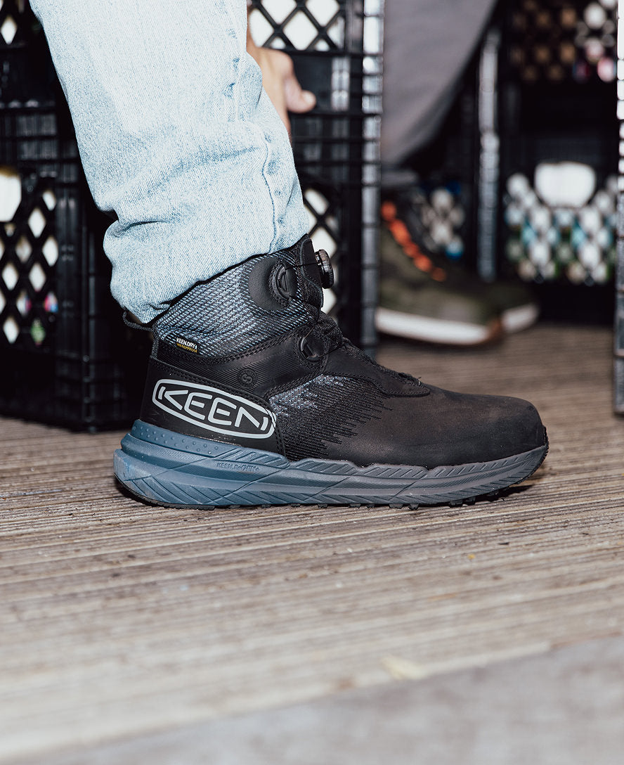 Men's Snapline RF Waterproof Boot (Carbon Toe) Vintage Indigo/Black | Kenn On Sale