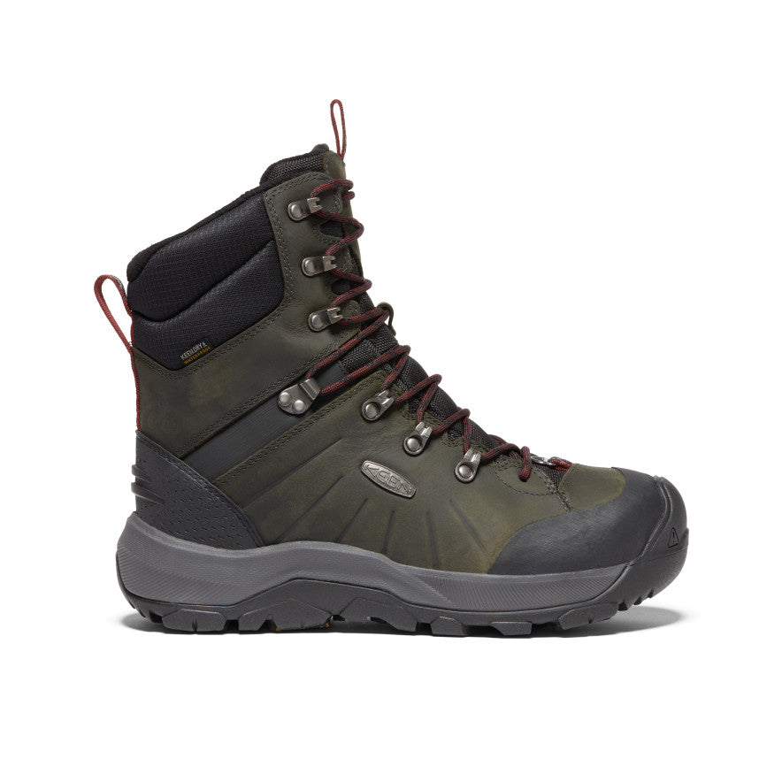 Men's Revel IV High Polar Waterproof Boot Magnet/Red Carpet | Keen Outlet