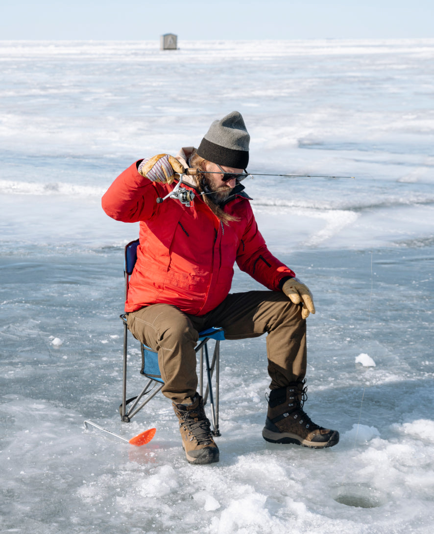 Men's Revel IV High Polar Waterproof Boot Magnet/Red Carpet | Keen Outlet