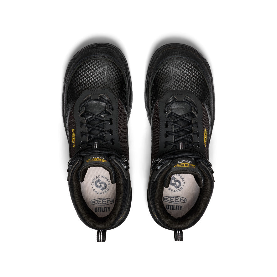 Men's Stronglite Waterproof Boot (Carbon Toe) Black/Black / Keen For sale