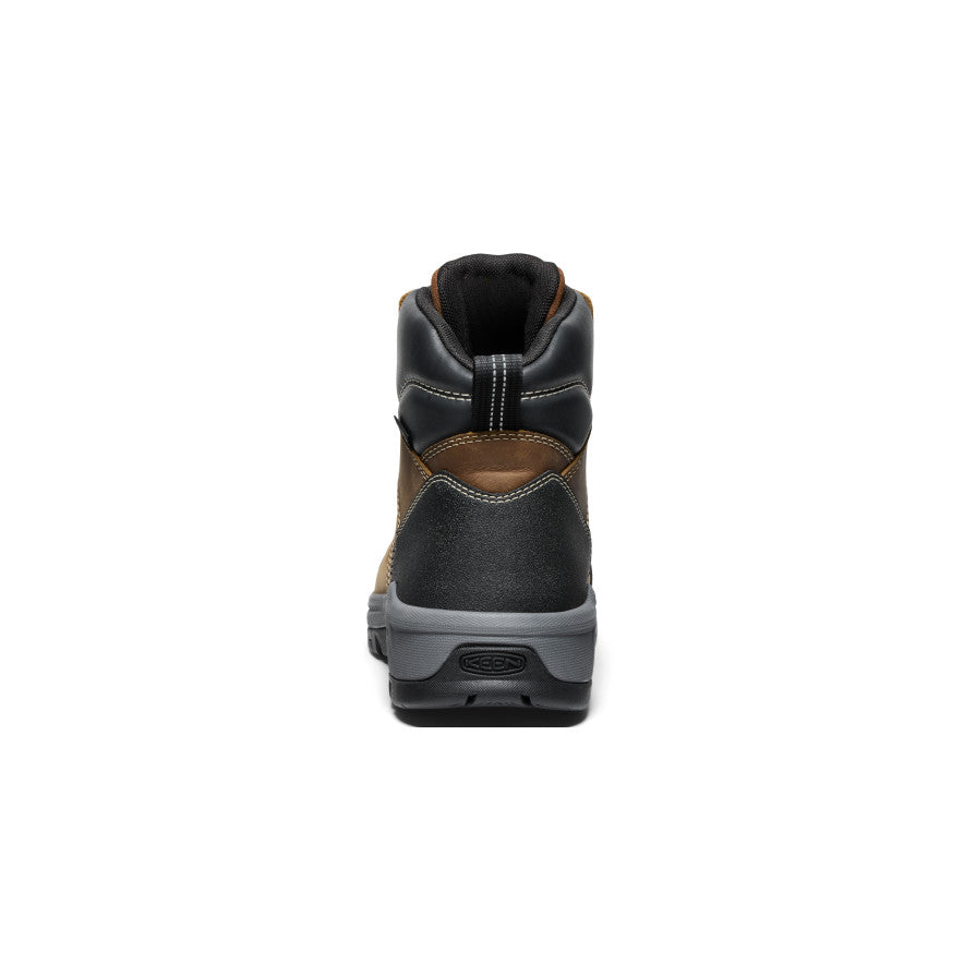 Men's Evanston 6" Waterproof Boot (Soft Toe) Bison/Black | Keen Discount