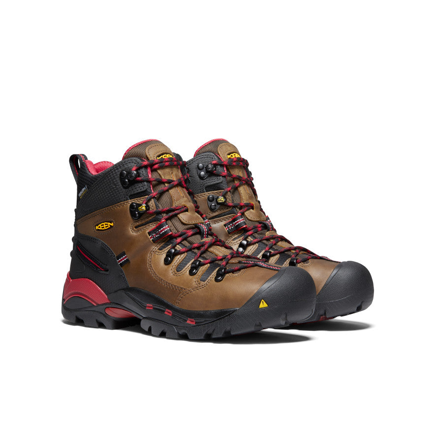 Men's Pittsburgh 6" Waterproof Boot (Steel Toe) Bison / Keen Sale