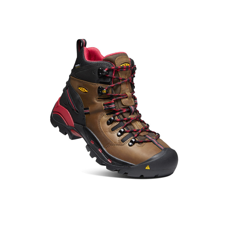 Men's Pittsburgh 6" Waterproof Boot (Steel Toe) Bison / Keen Sale