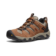 Men's Headout Waterproof Hiking Shoe Bison/Fossil Orange | Kenn On Sale