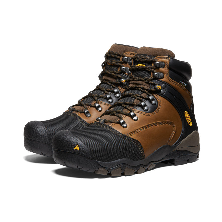 Men's Louisville 6" MET Waterproof Boot (Steel Toe) Slate Black | Kenn On Sale