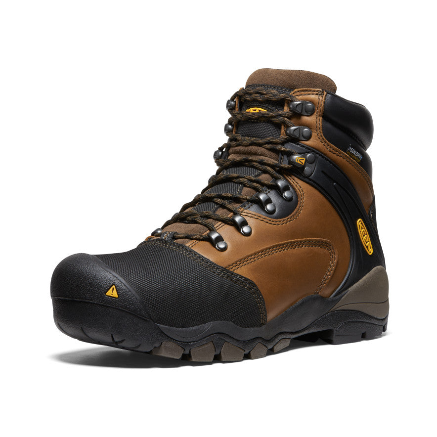 Men's Louisville 6" MET Waterproof Boot (Steel Toe) Slate Black | Kenn On Sale