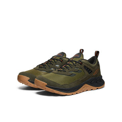 Men's Hightrail Waterproof Hiking Shoe Winter Moss/Gold Flame / Keen Online