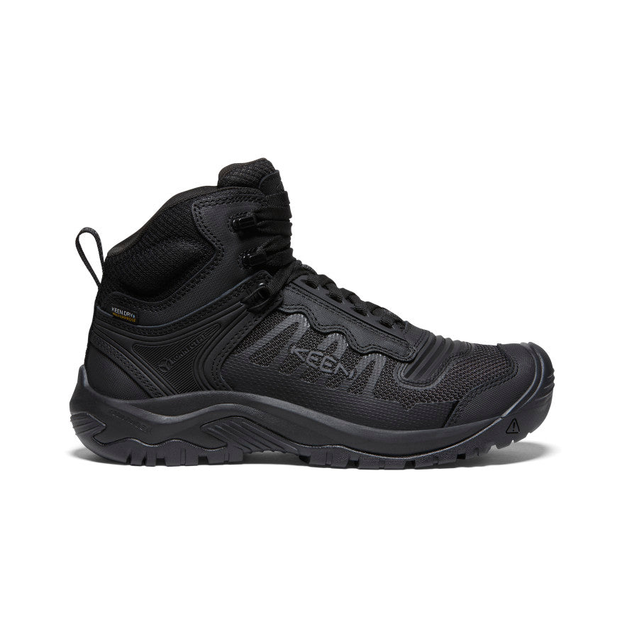 Men's Reno Waterproof Mid (Soft Toe) Black/Black | Keen Outlet