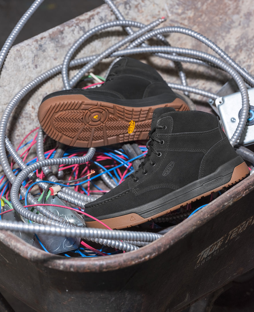 Men's Gibson Boot (Soft Toe) Belgian/Gum / Keen Online