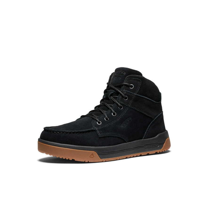Men's Gibson Boot (Soft Toe) Black/Gum / Keen Sale