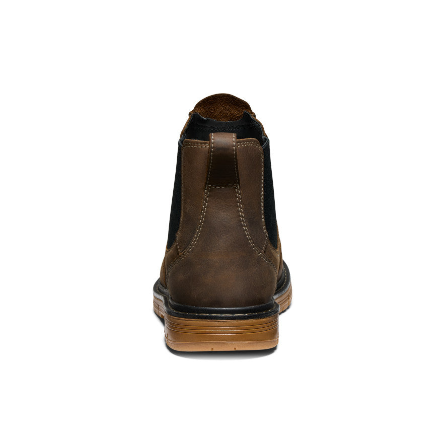 Men's San Jose Chelsea 90° Heel Boot (Aluminum Toe) Cascade Brown/Gum | Keen Discount