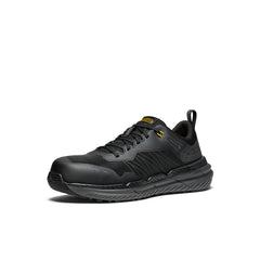 Men's Speedworks Work Sneaker (Carbon Toe) Black/Steel Grey / Keen For sale