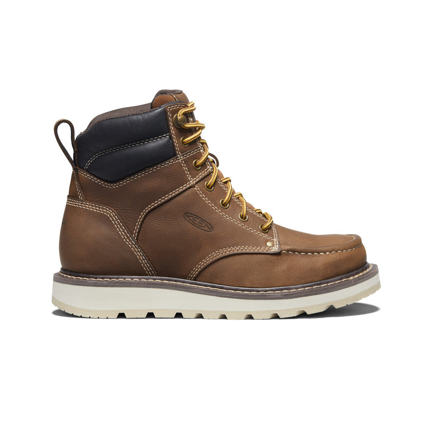Men's Cincinnati 6" Boot (Soft Toe) Belgian/Sandshell | Kenn On Sale