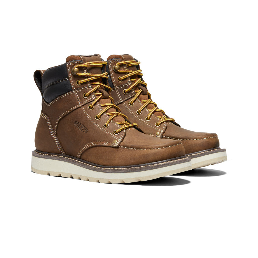 Men's Cincinnati 6" Boot (Soft Toe) Belgian/Sandshell | Kenn On Sale
