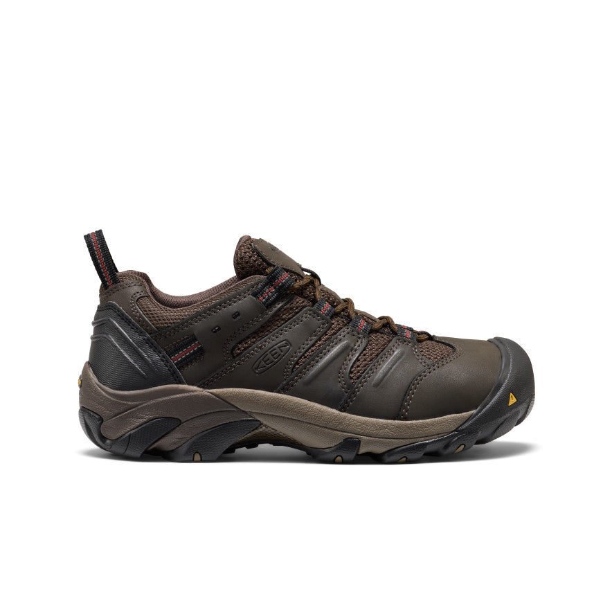 Men's Lansing Low (Steel Toe) Cascade Brown/Fired Brick | Keen Outlet