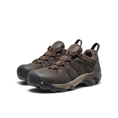 Men's Lansing Low (Steel Toe) Cascade Brown/Fired Brick | Keen Outlet
