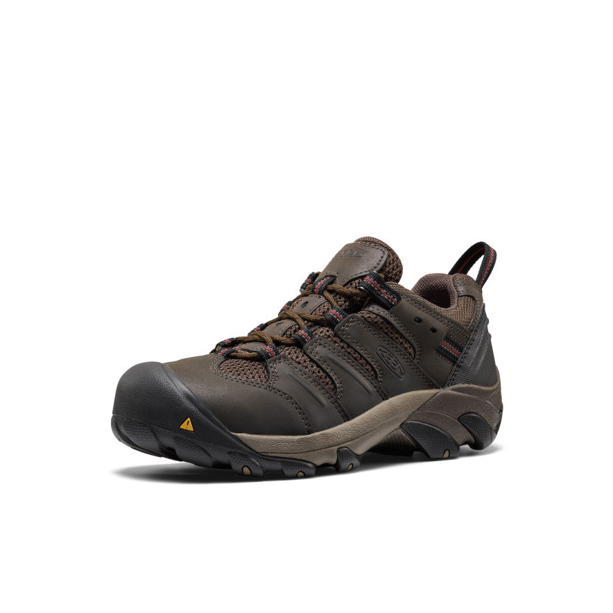 Men's Lansing Low (Steel Toe) Cascade Brown/Fired Brick | Keen Outlet