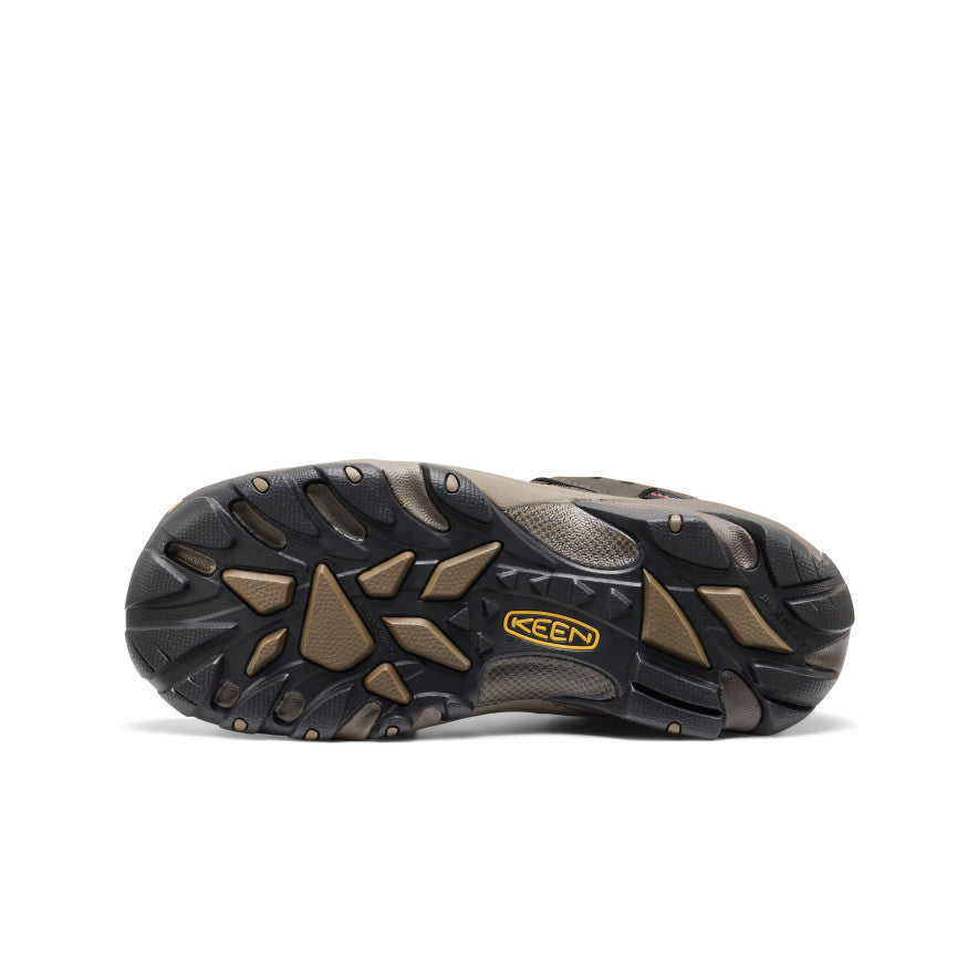 Men's Lansing Low (Steel Toe) Cascade Brown/Fired Brick | Keen Outlet