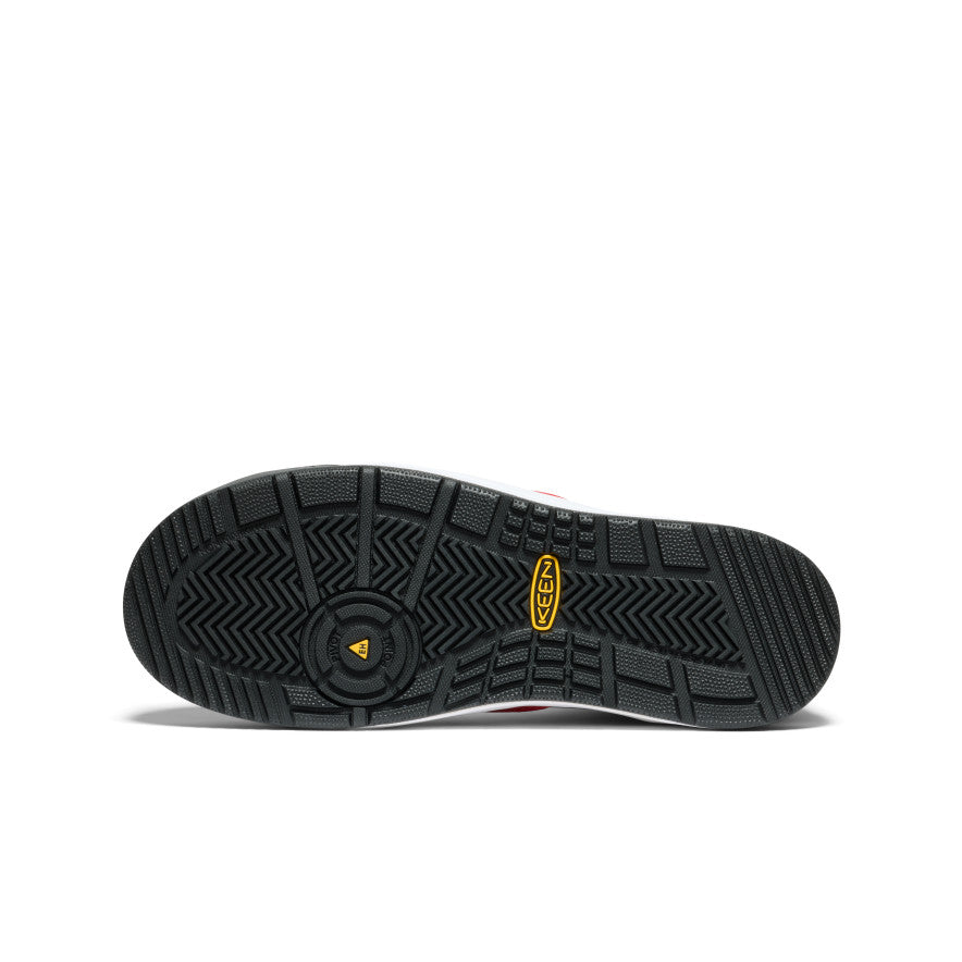 Men's Overton Mid Work Shoe (Carbon Toe) Steel Grey/Black | Keen Discount