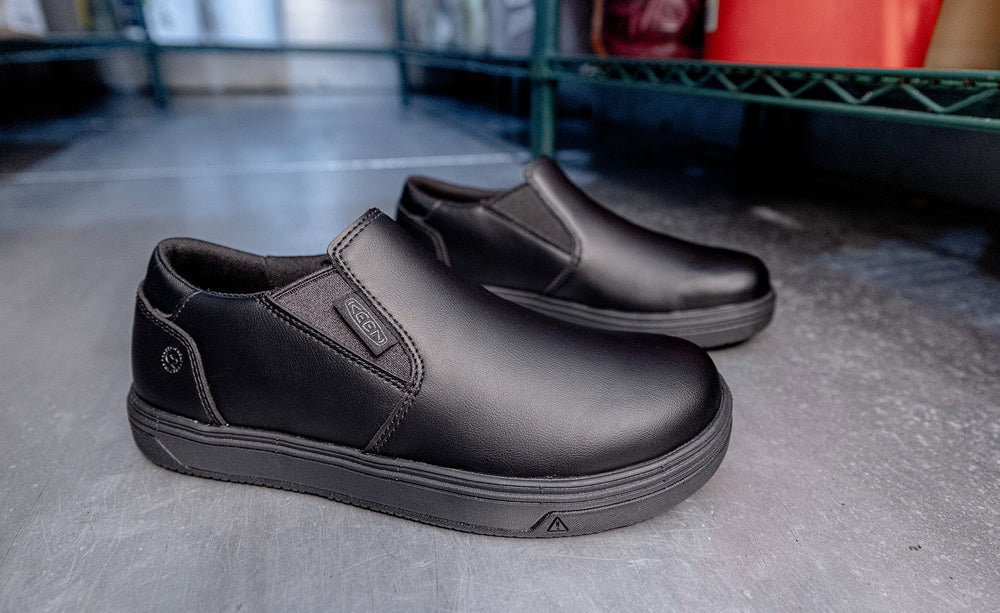 Men's Kenton Shift WTX Work Shoe (Soft Toe) Black/Black / Keen Online