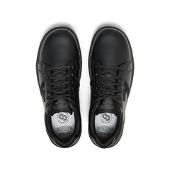 Men's Kenton WTX Work Shoe (Soft Toe) Black/Black | Kenn On Sale