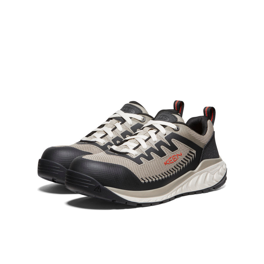 Men's Arvada Work Sneaker (Carbon Toe) Plaza Taupe/Black / Keen Sale
