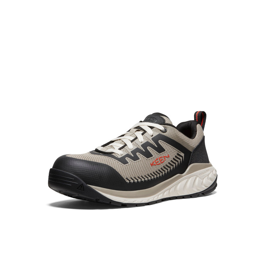 Men's Arvada Work Sneaker (Carbon Toe) Plaza Taupe/Black / Keen Sale