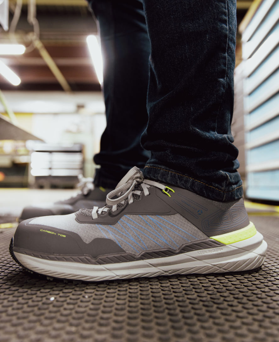 Men's Speedworks ESD Work Sneaker (Carbon Toe) Steel Grey/Vintage Indigo | Kenn On Sale