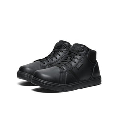 Men's PTC Kenton Mid Work Shoe (Soft Toe) Black/Black / Keen Online