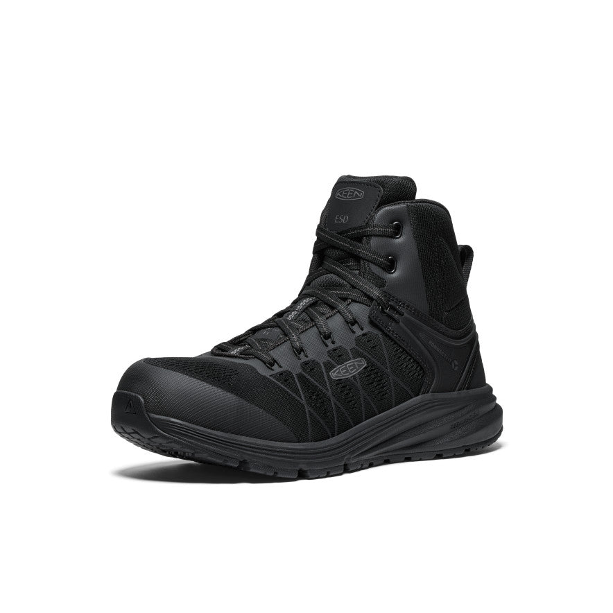 Men's Vista Energy Mid ESD (Carbon Toe) Black/Black | Kenn On Sale