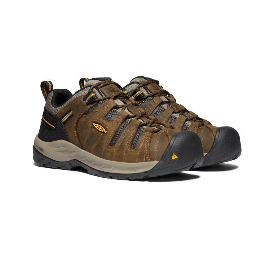Men's Flint II (Soft Toe) Cascade Brown/Golden Rod / Keen Online