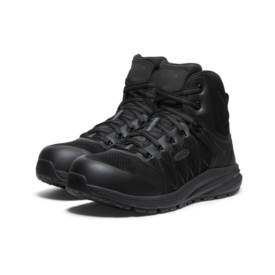Men's Vista Energy Mid INT MET (Carbon Toe) Black/Raven / Keen For sale