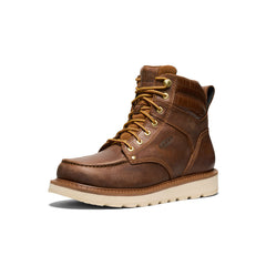 Men's Cincinnati 6" Boot (Soft Toe) x Noon Goons  Leather Brown/Off White | Kenn On Sale