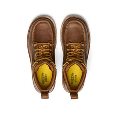Men's Cincinnati 6" Boot (Soft Toe) x Noon Goons  Leather Brown/Off White | Kenn On Sale