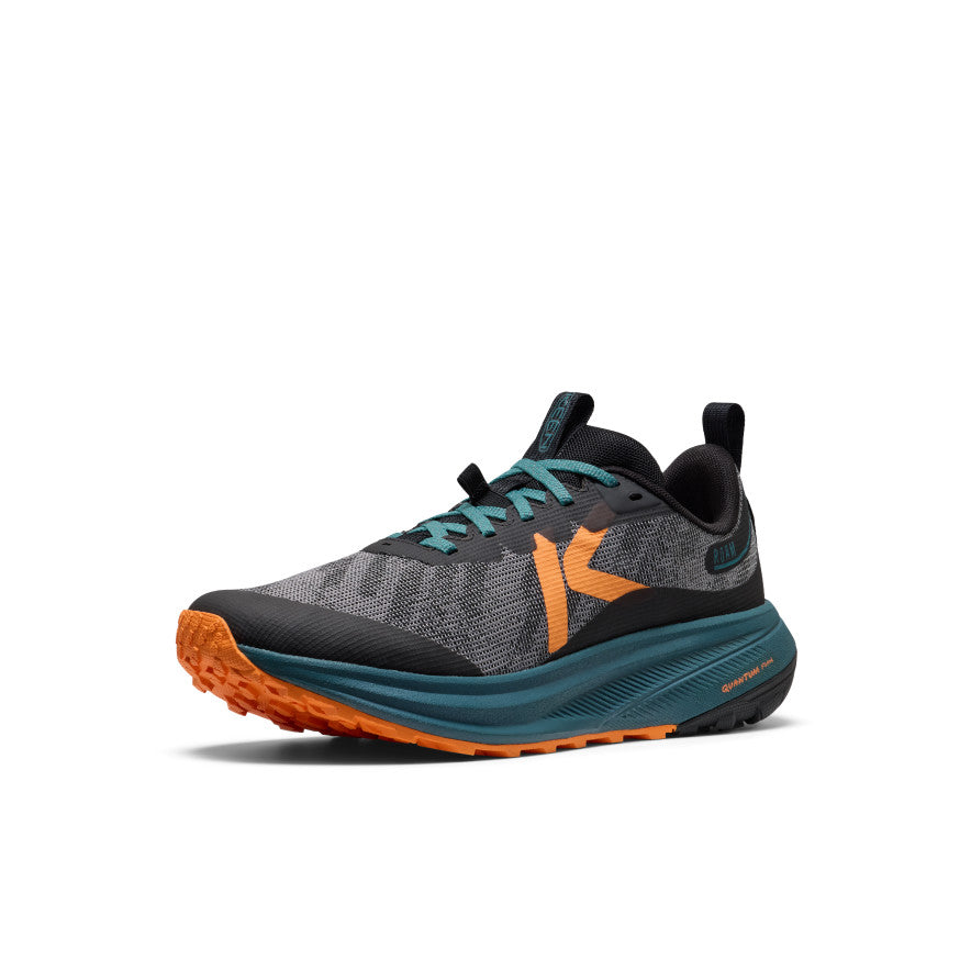 Men's Roam Trail Running Shoe Black/Orange Peel | Keen Discount