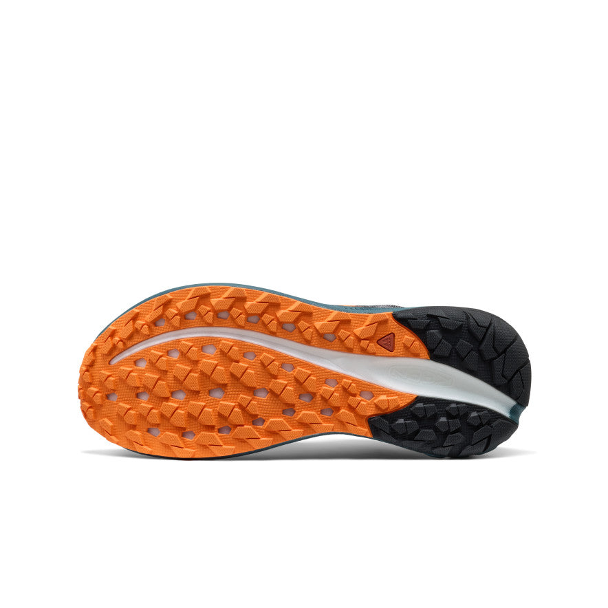 Men's Roam Trail Running Shoe Black/Orange Peel | Keen Discount