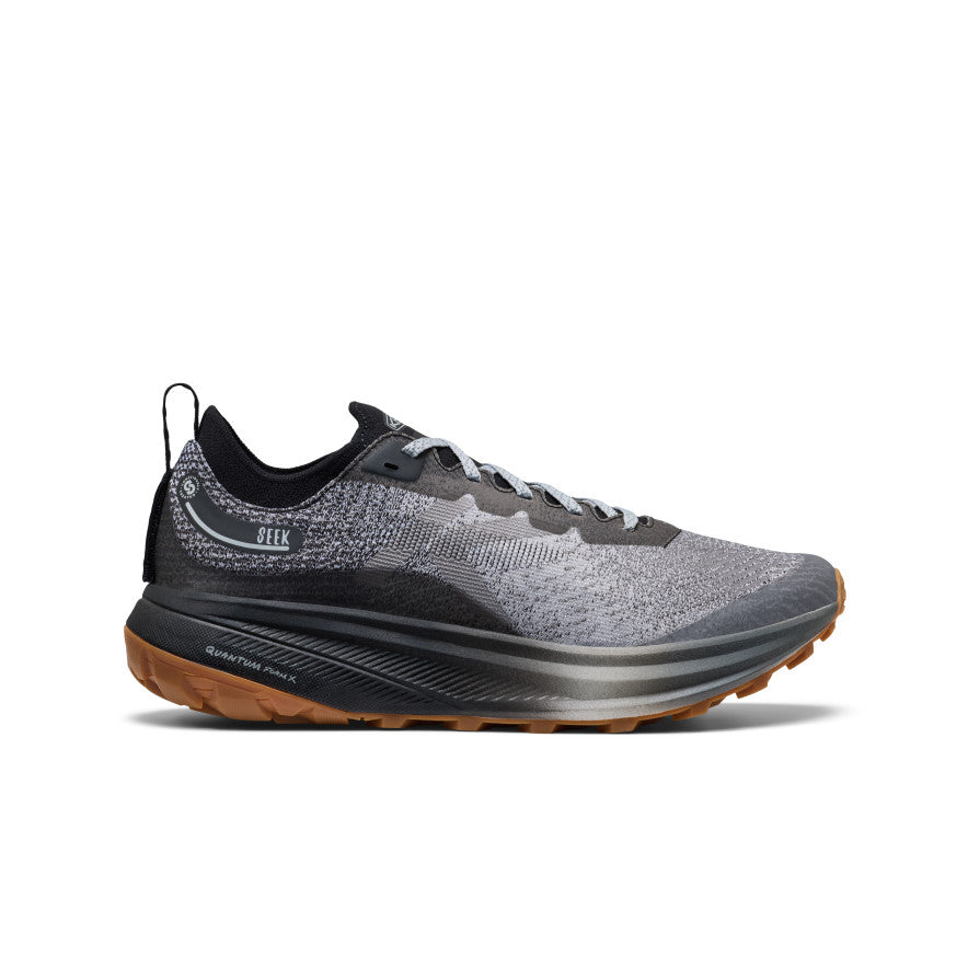 Men's Seek Trail Running Shoe Black/Magnet | Keen Outlet