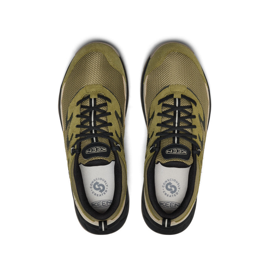 Men's Hightrail Vented Hiking Shoe Martini Olive/Black / Keen For sale