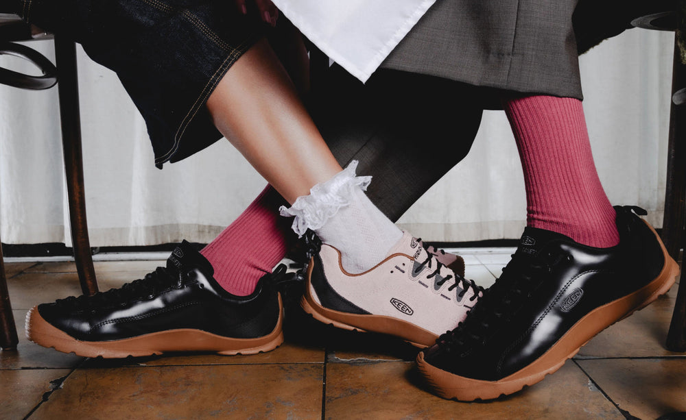 Men's Jasper Sneaker x Highsnobiety Black/Gum / Keen For sale