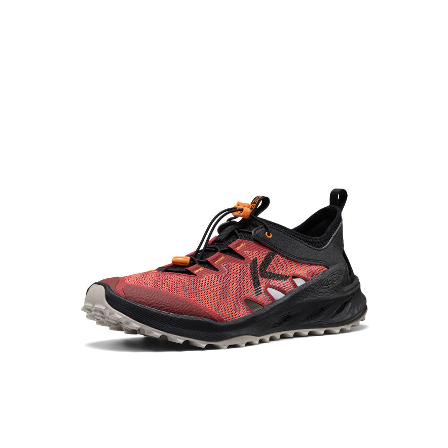 Men's Zionic ADV Open-Air Hiking Shoe Garnet/Orange Peel / Keen Online