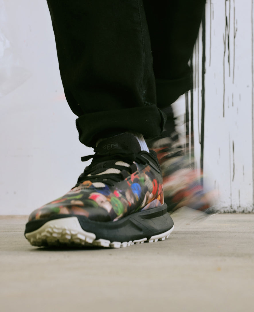Men's 450 Dirt Hiking Shoe x Ultra Heavy & Palm Graphics Multi/Black / Keen For sale