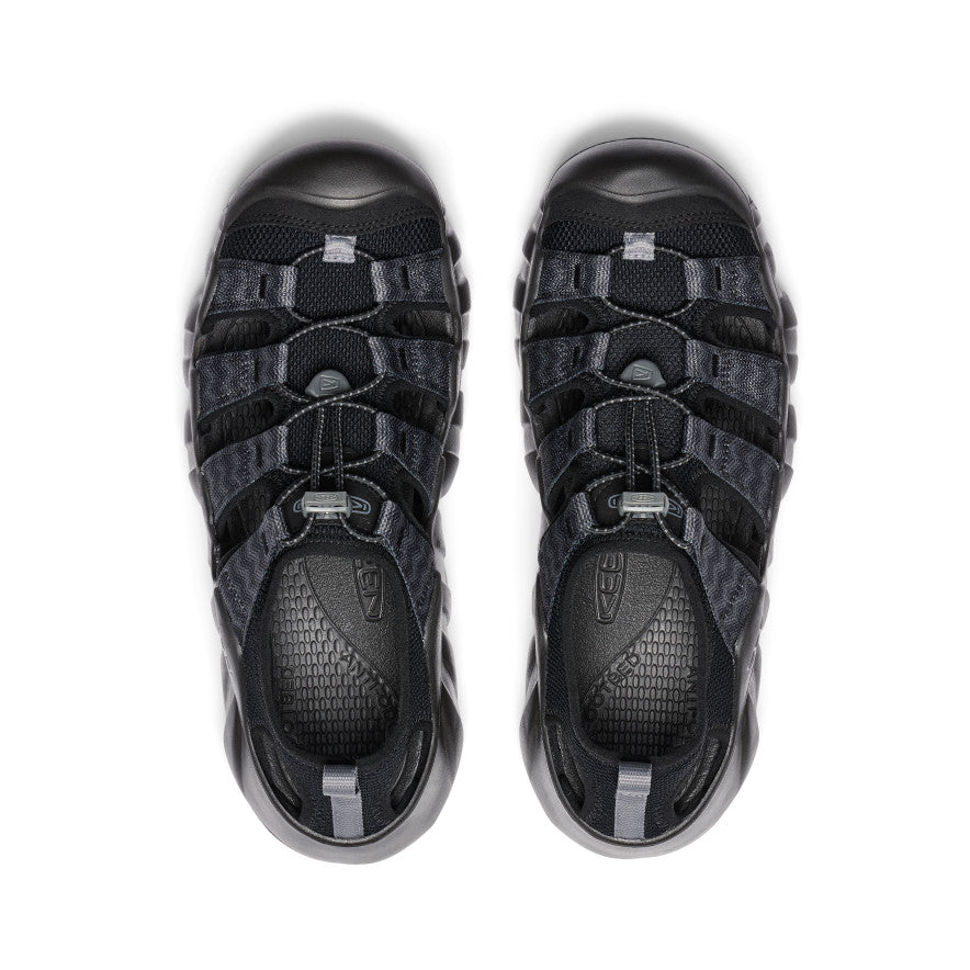 Men's Hyperport H2 Sandal Black/Steel Grey | Keen Discount