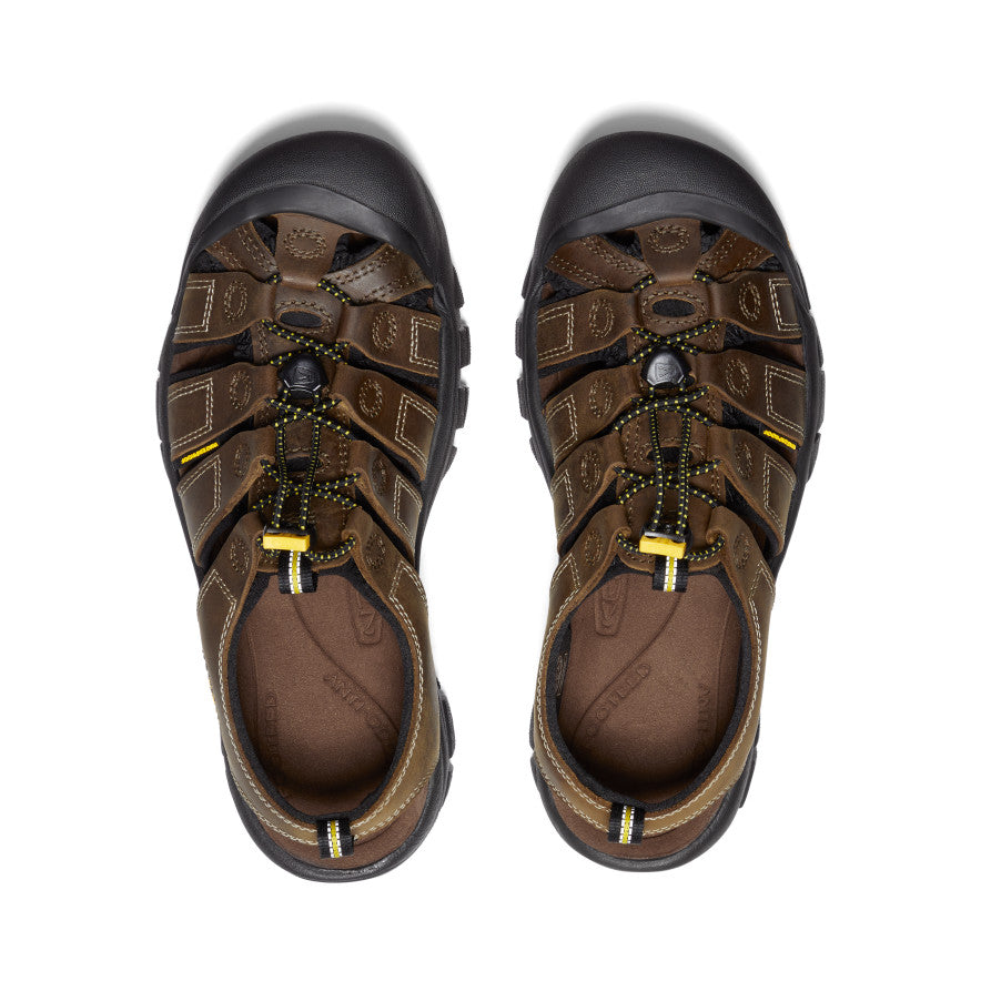 Men's Newport Leather Sandal Bison / Keen Online